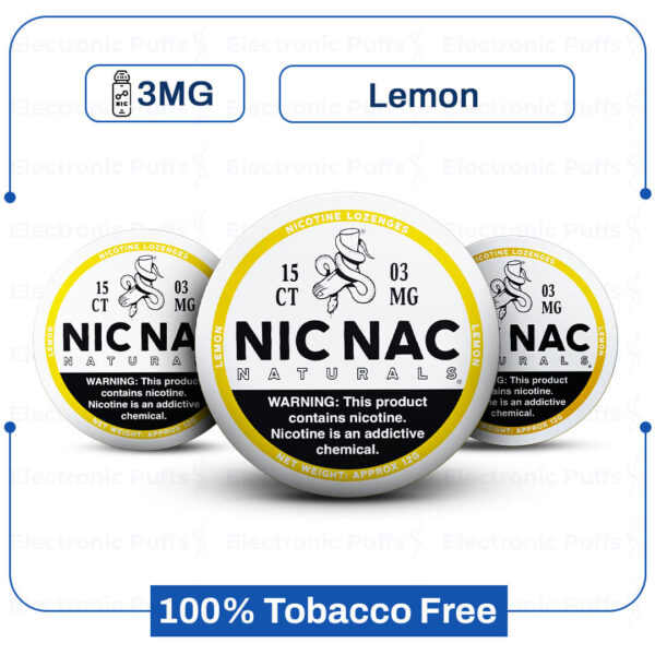 Nic Nac Lemon 3mg