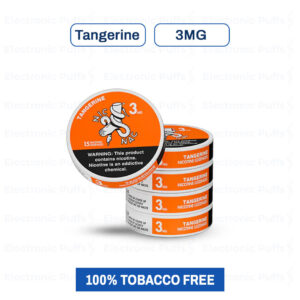 Nic Nac Tangerine 3MG Nicotine Pouches – 5 Can Roll