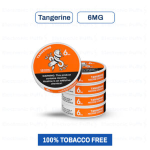 Nic Nac Tangerine 6MG Nicotine Pouches – 5 Can Roll