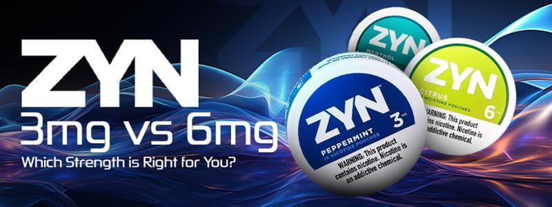 ZYN 3mg vs 6mg