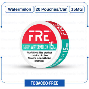 FRE Watermelon 15mg Nicotine Pouches - 5 Can Roll