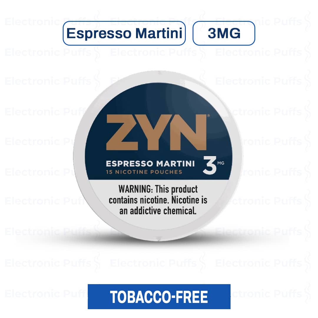 ZYN Espresso Martini 3MG - 5 Can Roll