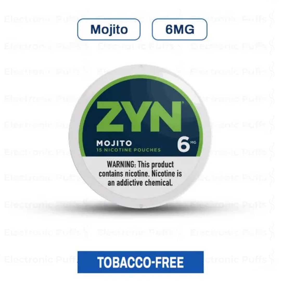 ZYN Mojito 6MG – 5 Can Roll