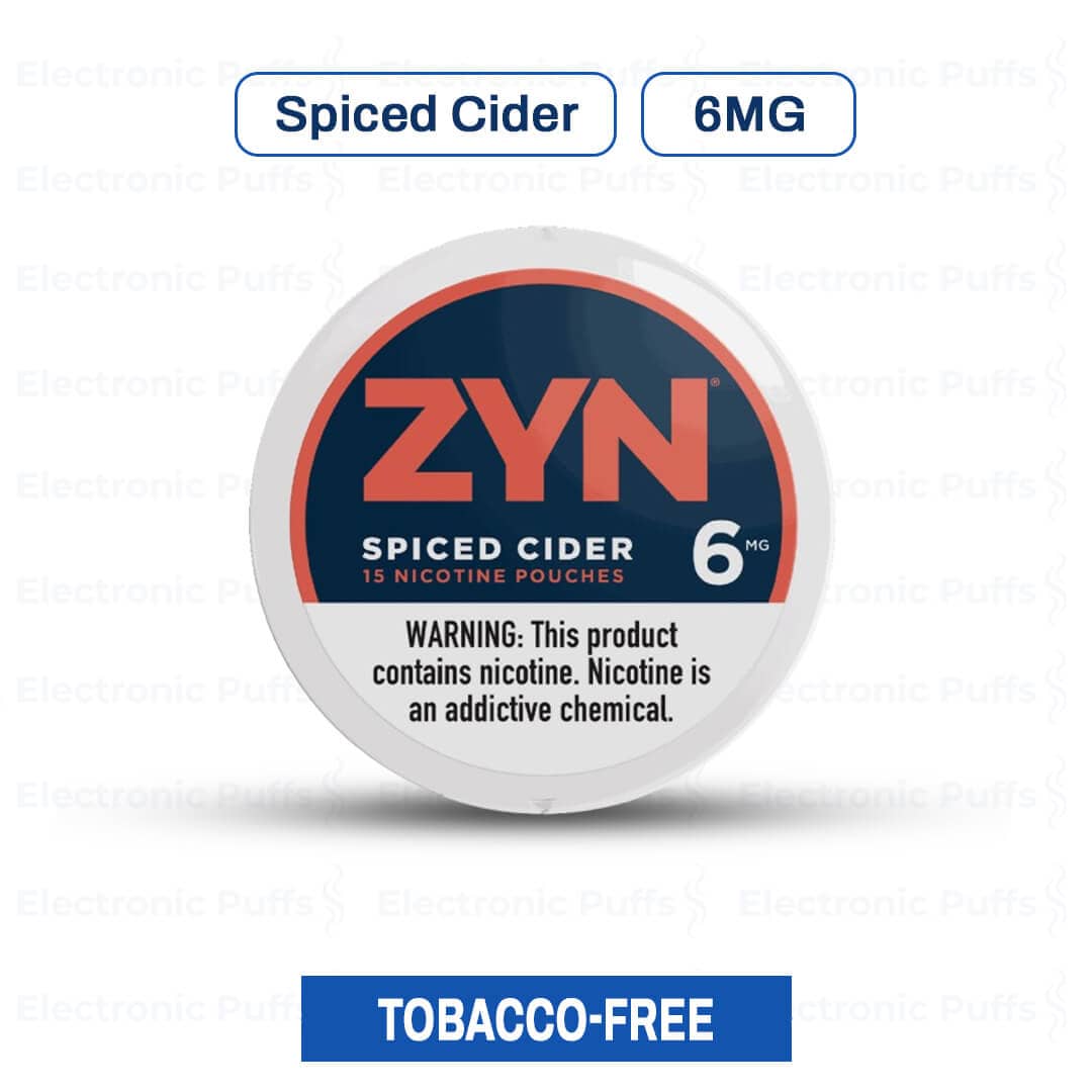 ZYN Spiced Cider 6MG – 5 Can Roll