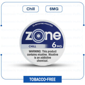 Zone Chill 6mg - 5 Can Roll