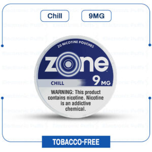 Zone Chill 9mg - 5 Can Roll