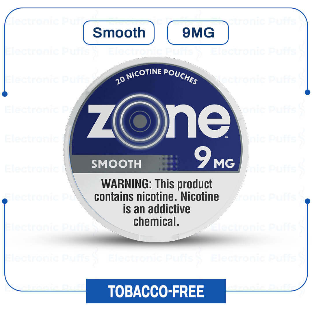 Zone Smooth 9mg - 5 Can Roll