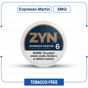 Zyn Espresso Martin 6mg - 5 Can Roll