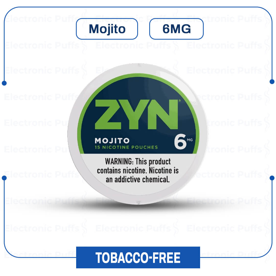 Zyn Mojito 6mg - 5 Can Roll