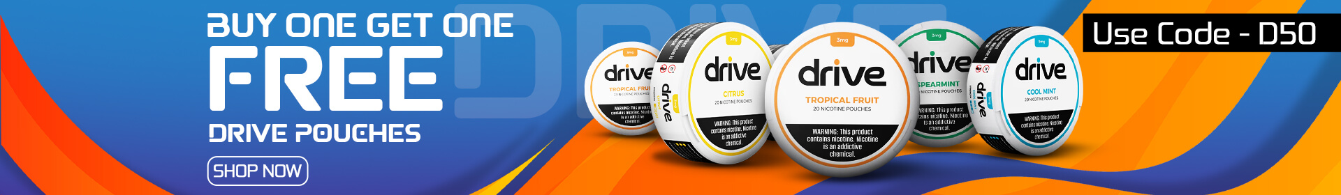 Buy One Get One 50% OFF - Drive Pouches