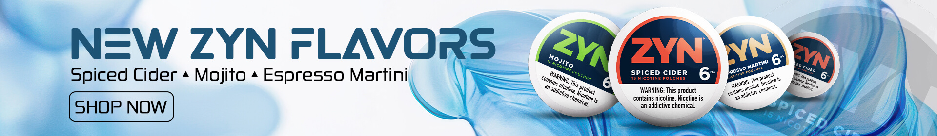 New Flavor Arrival Zyn Category Desktop Banner