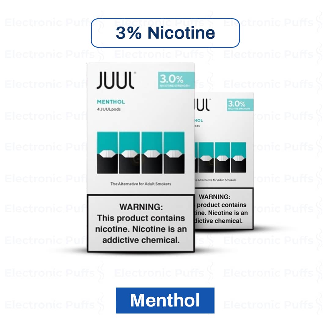 Juul Menthol Pods 3% - 4PK