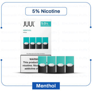 Juul Menthol Pods 5% - 4PK
