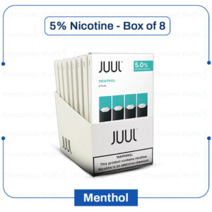 Juul Menthol Pods 5% - 4PK - Box of 8
