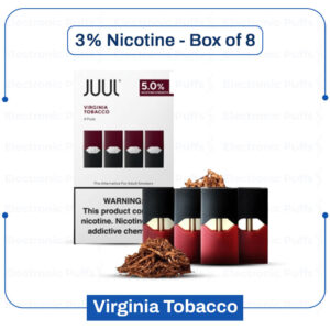 Juul Virginia Tobacco Pods 5% - 4PK