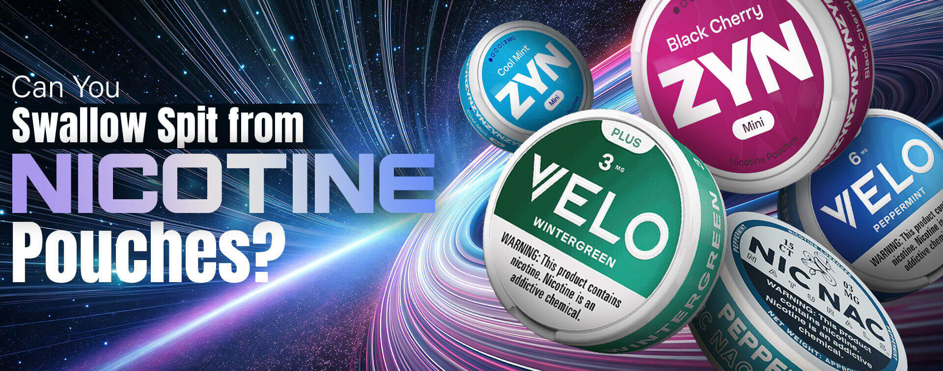 Can You Swallow Spit from Nicotine Pouches?