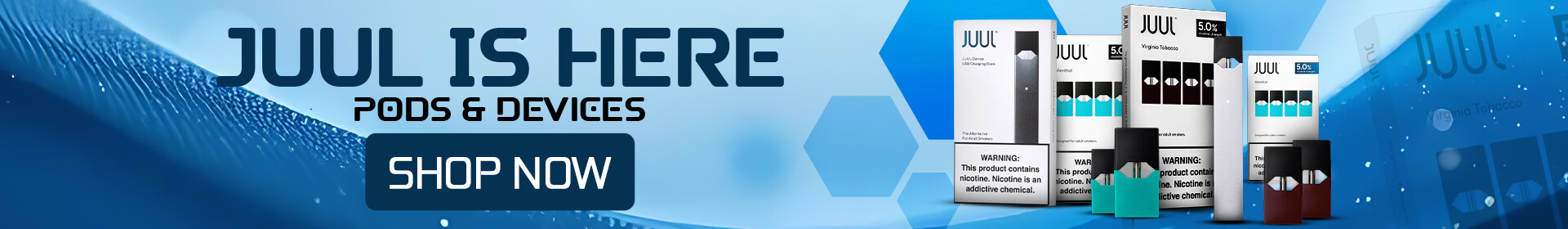 New Arrival : Juul Pods & Devices