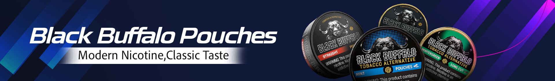 Black Buffalo Pouches