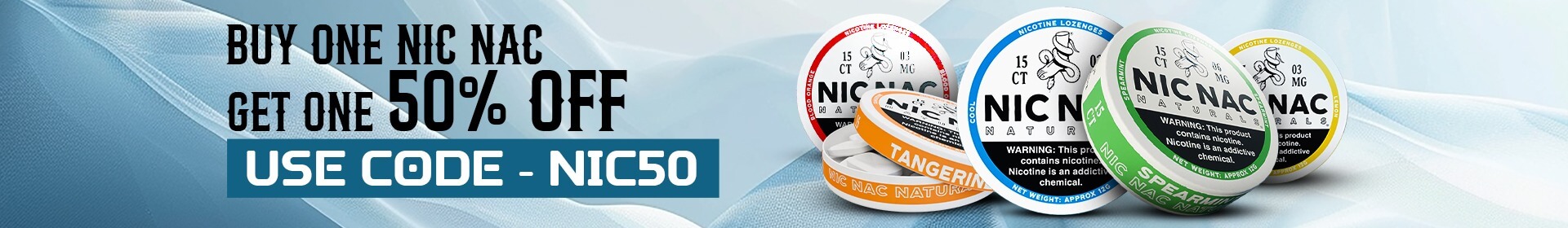 Nic Nac Nicotine Pouches - Desktop