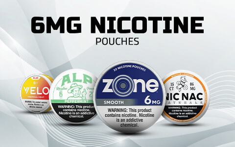 6MG Nicotine Pouches