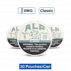 ALP Classic 6MG Nicotine Pouches – 5 Can Roll