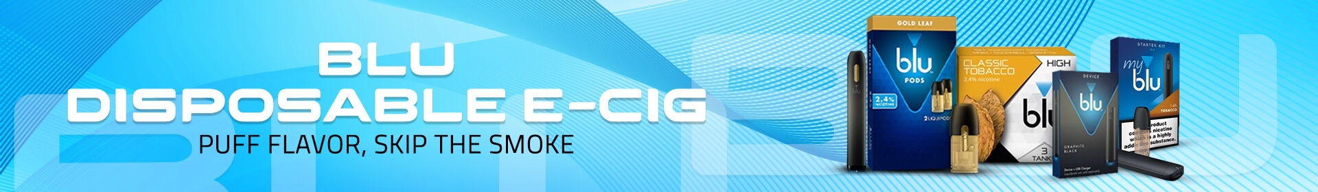 BLU Disposable E-Cigs
