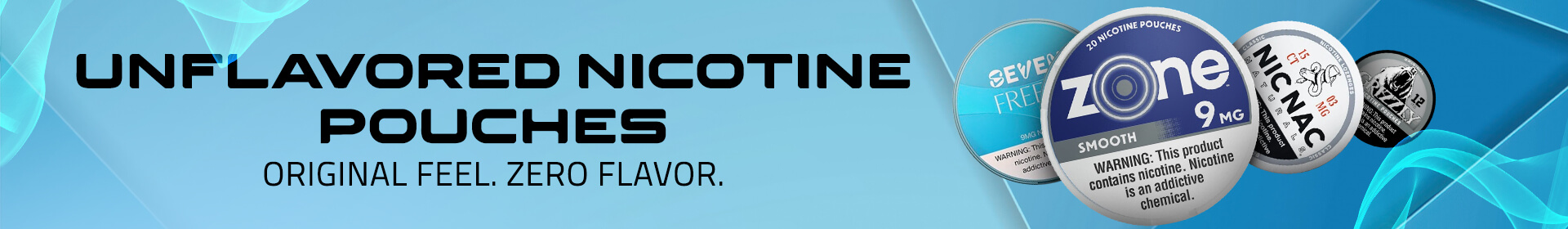 Unflavored Nicotine Pouches