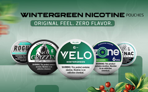 Wintergreen nicotine pouches