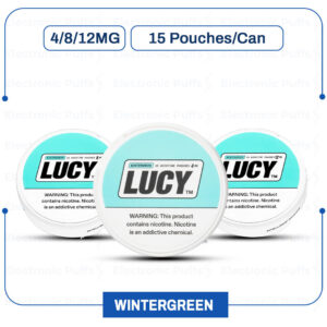 Lucy Wintergreen Nicotine Pouches - 5 Can Roll Lucy Mango Nicotine Pouches