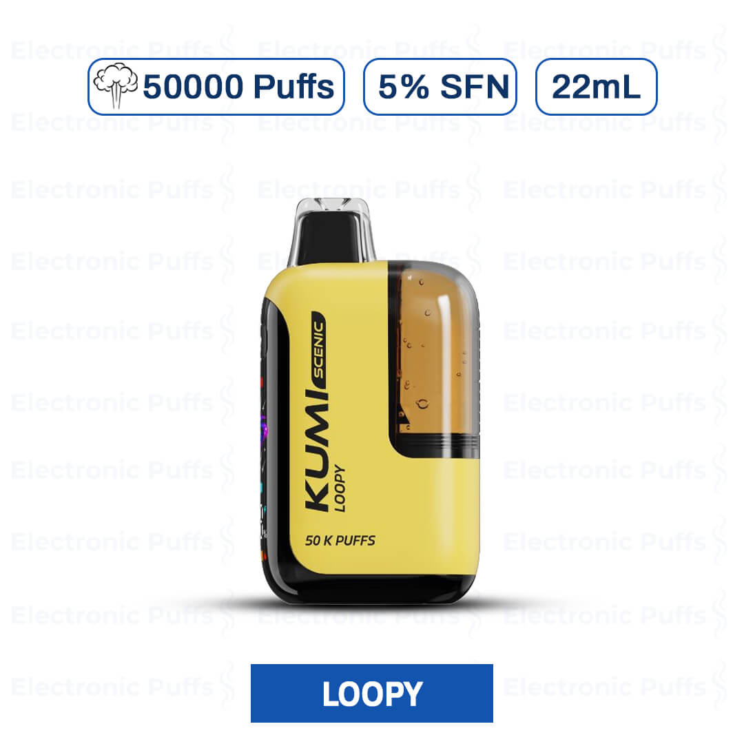 Kumi Scenic 50000 Puffs Loopy Disposable Vape – 5PK