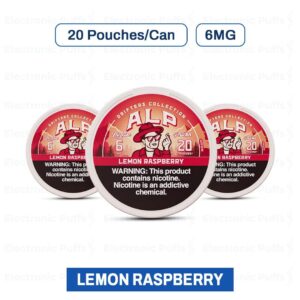 ALP Drifters Lemon Raspberry 6MG Nicotine Pouches