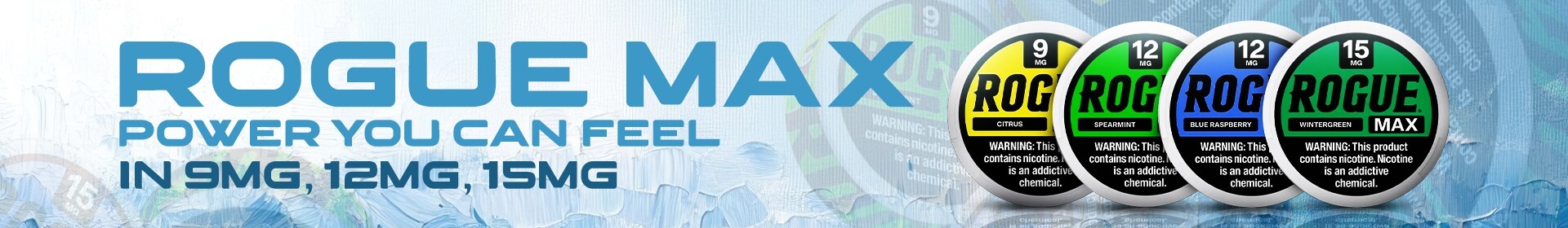 Rogue Max Nicotine Pouches